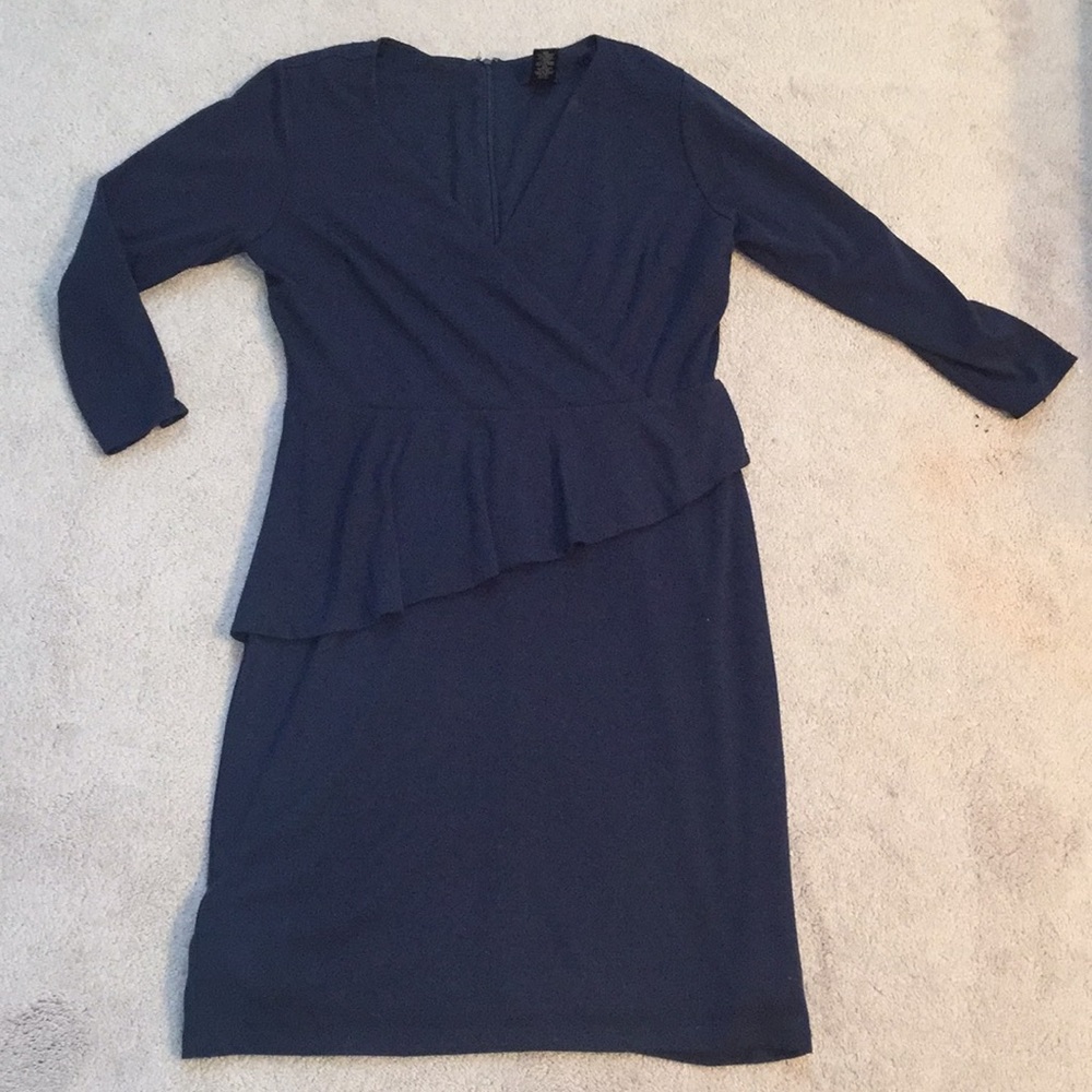 Ann Taylor Peplum Dress